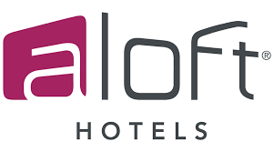 A logo of aloft hotels