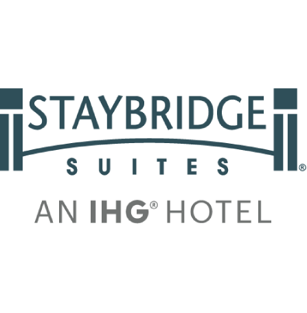A logo of staybridge suites hotel.