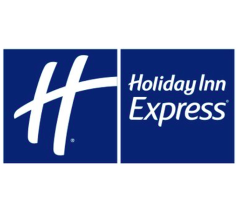 A logo of the holiday inn express.